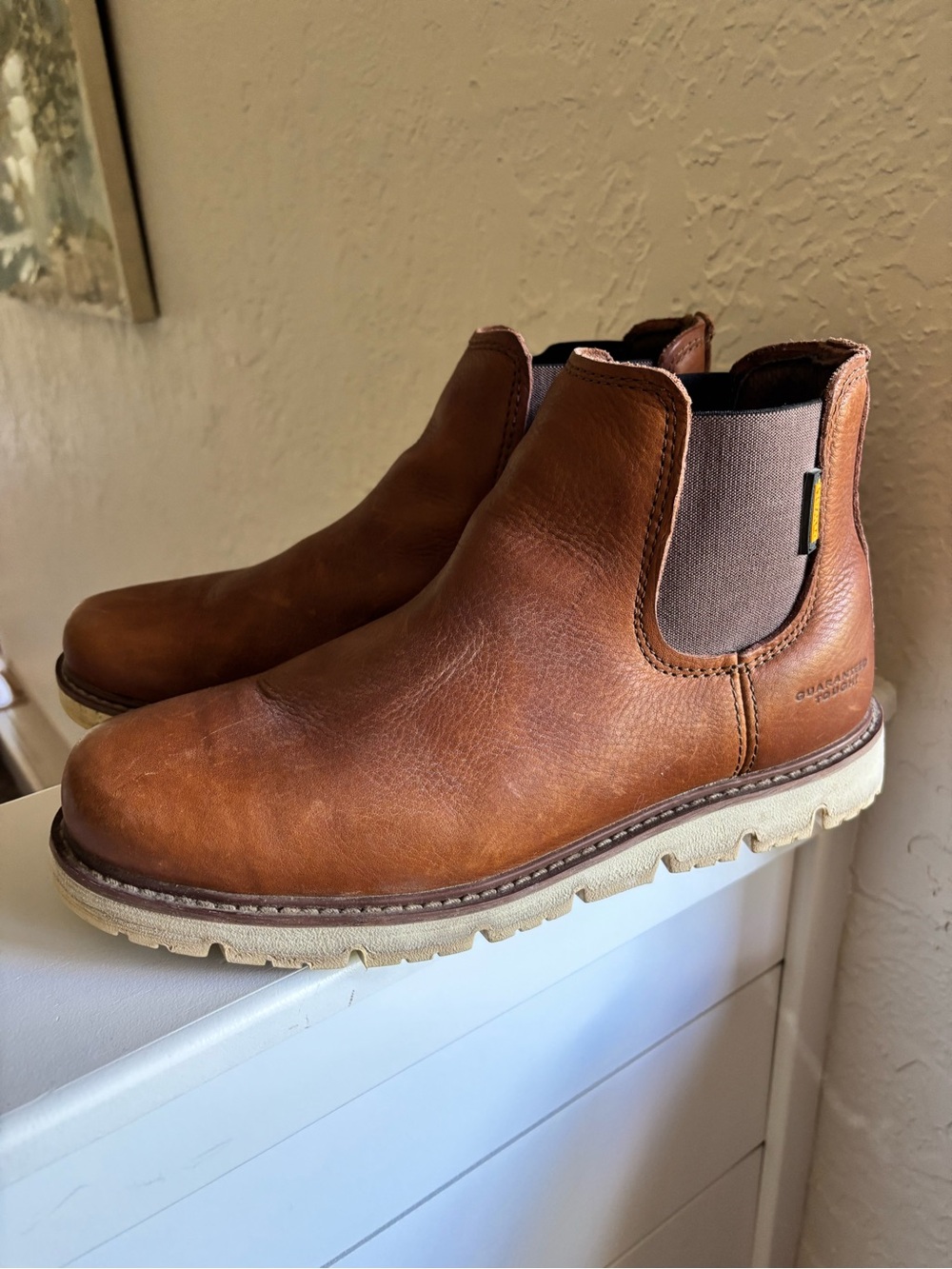 DeWalt Albany Flex Leather Chelsea Work Boot 12W